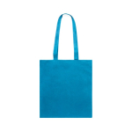 Goedkope kleurrijke katoenen tassen bedrukken 80 g/m2 EcoColor kleur lichtblauw  negende weergave