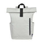 Waterdichte rugzak voor 15,6'' laptops kleur grijs tweede weergave voorkant