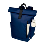 Waterdichte rugzak voor 15,6'' laptops kleur marineblauw tweede weergave