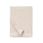 Badhanddoek van katoen en tencel 70x140cm FreshFiber Medium kleur beige
