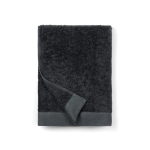 Badhanddoek van katoen en tencel 70x140cm FreshFiber Medium kleur donkergrijs