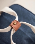 Gerecyclede mand koeltas met schouderband City Jasper kleur blauw sfeer weergave 4
