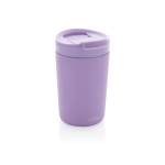 Duurzame thermosbeker gepersonaliseeerd 300ml Avira Alya kleur paars