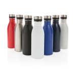 BPA-vrije anti-lek gerecyclede flessen bedrukken 500ml EcoDeluxe kleur blauw algemene weergave