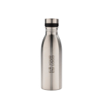 BPA-vrije anti-lek gerecyclede fles 500 ml om te bedrukken kleur zilver met afdrukgebied