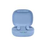 Compacte en stijlvolle bluetooth oordopjes JBL Wave Flex kleur blauw