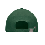 Baseball cap bedrukken van dik katoen, maat 7 1/4, 260 g/m2 kleur donkergroen