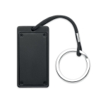 Draadloze keyfinder in de vorm van een sleutelhanger kleur zwart