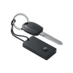 Draadloze keyfinder in de vorm van een sleutelhanger kleur zwart zesde weergave