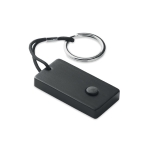 Draadloze keyfinder in de vorm van een sleutelhanger kleur zwart