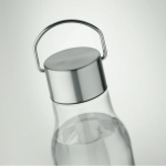 Gerecyclede RPET anti-lek drinkfles bedrukken met felle kleuren 600ml kleur doorzichtig