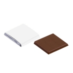 Melkchocolade repen 5g met personaliseerbare verpakking kleur wit tweede weergave