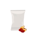 Gepersonaliseerde HARIBO snoepzakjes van 15 g kleur cola