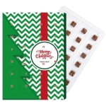 Adventskalender met kerstbonbons kleur wit derde weergave
