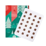 Adventskalender met kerstbonbons kleur wit vierde weergave