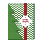 Adventskalender met kerstbonbons kleur wit