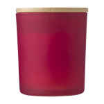 Grote 20-uurs waskaars bedrukken met deksel Kaarslicht groot kleur bordeaux eerste weergave