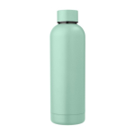 Thermosfles van gerecycled staal bedrukken, 500 ml kleur pastel groen eerste weergave