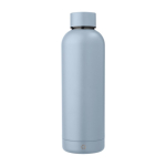 Thermosfles van gerecycled staal bedrukken, 500 ml kleur pastel blauw eerste weergave
