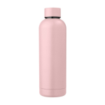 Thermosfles van gerecycled staal bedrukken, 500 ml kleur rose paztel eerste weergave