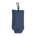 Opvouwbare boodschappentas van 190T polyester kleur blauw eerste weergave