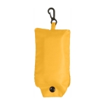 Opvouwbare boodschappentas van 190T polyester kleur geel eerste weergave