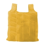 Opvouwbare boodschappentas van 190T polyester kleur geel tweede weergave
