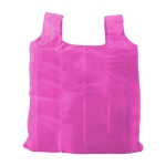Opvouwbare boodschappentas van 190T polyester kleur roze tweede weergave