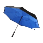 Omkeerbare handmatige paraplu van dubbele stof met 8 panelen Ø107 kleur blauw vierde weergave