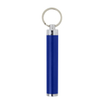 Sleutelhanger met lampje en kleurrijke cilindrische vorm Logolight kleur blauw eerste weergave
