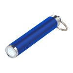Sleutelhanger met lampje en kleurrijke cilindrische vorm Logolight kleur blauw tweede weergave