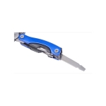 RVS multifunctionele tang met 8 functies kleur blauw