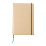 Gerecycled A5 notitieboek met elastische band EcoNote