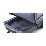 Polyester rugzak voor laptop 15'' met USB kleur grijs vijfde weergave