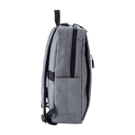Polyester rugzak voor laptop 15'' met USB derde weergave