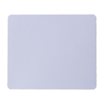 Rubberen muismat om full colour te bedrukken kleur wit tweede weergave