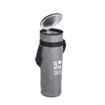 Rpet flessenkoeler met schouderriem en ritssluiting 1,5 liter met jouw bedrukking