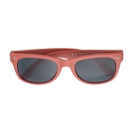 Zonnebril van gerecycled plastic met UV400-bescherming kleur rood eerste weergave