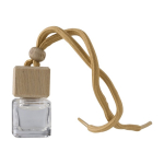 Autoluchtverfrisser met diffuser cadeau 5ml Fresh Air kleur hout eerste weergave