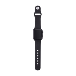 Bluetooth multifunctioneel smartwatch met logo Square kleur zwart eerste weergave