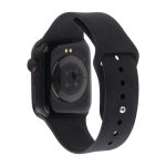 Bluetooth multifunctioneel smartwatch met logo Square kleur zwart negende weergave