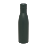 Gerecyclede roestvrijstalen thermosfles 500 ml kleur bosgroen vierde weergave