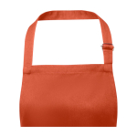 Schort van katoen en polyester met verstelbare band 240 g/m² weergave detail 1