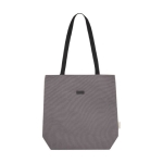 Veelzijdige tas van gerecycled GRS-katoen met 15” laptopvak kleur grijs tweede weergave voorkant
