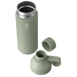 Thermosfles van staal en kunststof met glazen dop 500 ml Ocean Bottle tweede weergave