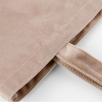 Fluwelen bedrijfstas met bijpassende lange hengsels 280g/m2 kleur naturel eerste weergave