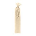 Houten waaier met polyester details in diverse kleuren 23cm vijfde weergave