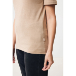 T-shirt van gerecycled en biologisch katoen 180 g/m2 Iqoniq Manuel kleur lichtbruin