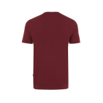 T-shirt van gerecycled en biologisch katoen casual fit 180 g/m2 Iqoniq kleur bordeaux tweede weergave