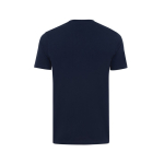T-shirt van gerecycled en biologisch katoen casual fit 180 g/m2 Iqoniq kleur marineblauw tweede weergave